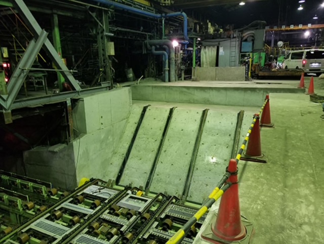 新規機械基礎改修工事
